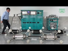 Tubo LED UV Attrezzatura CIPP Lampada polimerizzante Sistema Trenchless Dual Core Tecnologia Mercury