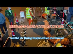 Cura UV CIPP che allinea lunghezza dell'attrezzatura 200m per la riparazione municipale NO-DIG della fogna