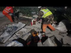 Robot per l'ispezione di tubi CCTV verticale, pulizia tubi, fognature, cavo da cinque metri, D18