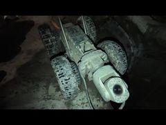 Attrezzatura robotica per l'ispezione di condotte CCTV, robot speciale con telaio di sollevamento