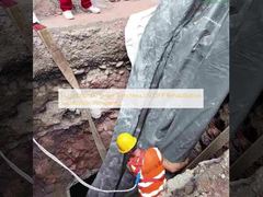 Ripristino di un'enorme fogna DN2000 senza fossato