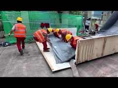 pressione uv cipp rivestimento tubo curato in opera macchina costruzione senza scavo riparazione idraulica