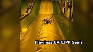 Termosaldatura automatica per rivestimenti UV CIPP