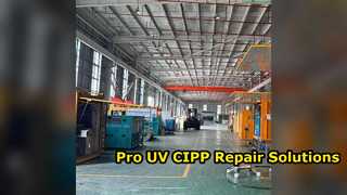 Attrezzatura CIPP UV avanzata per la riparazione di tubi senza scavo