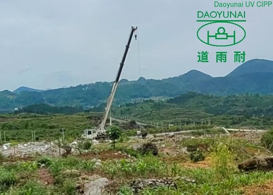 La riparazione del rivestimento del punto di CIPP ha curato il tubo sul posto che rifodera la macchina di trattamento di luce UV