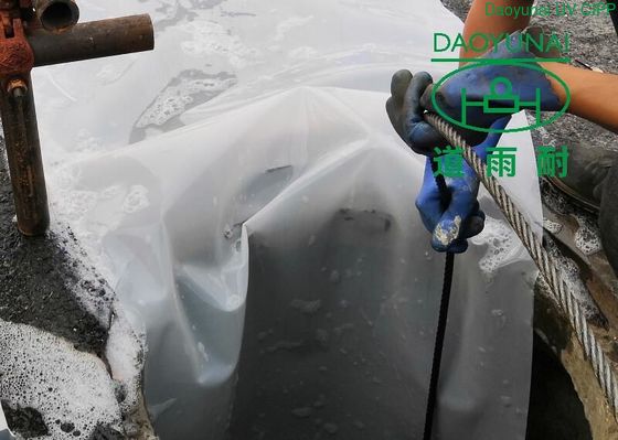 Riparazione di addestramento di tecnologia di Trenchless della fodera di inversione CIPP dal film di danno da proteggere