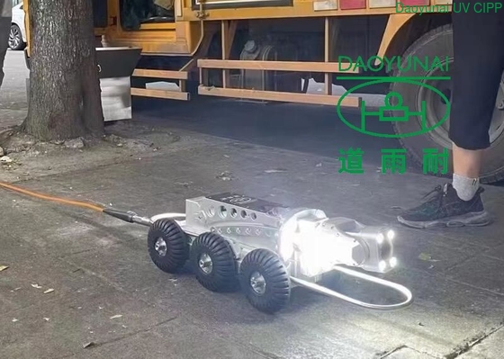 Strumento veloce del cingolo del Cctv della macchina fotografica del tubo per fognatura dello scolo a distanza di ispezione per gli appaltatori