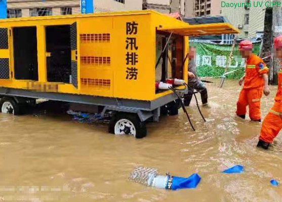 Soluzione tecnica per la pompa dell'acqua, la prevenzione delle inondazioni e il drenaggio 3000 m3/h