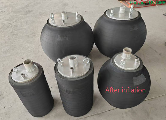 Tappo di prova per tubi ad alta pressione DN100-DN1000 per prove di tenuta delle fognature Pressione massima 6 bar Gamma DN100-DN1000